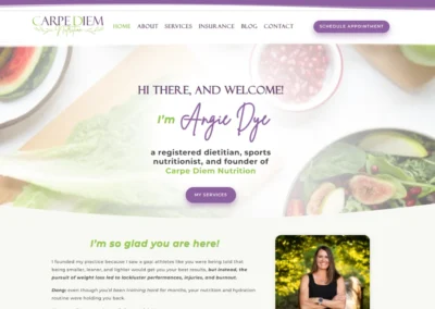 Carpe Diem Nutrition Hershey PA - Brand Update with Logo and Website Refresh